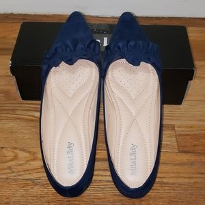 Navy Blue Flats